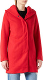 Mars Red Melange Ladies Onlsedona Light Coat OTW Noos - ONLY | Women's Coat & Jacket