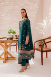 Farasha Teal Sage Mehak Festive Lawn Online Shopping