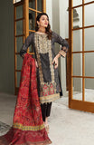 Al Zohaib FHPC'21-09 Grey N Red Festive Hues 2021