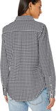 Black Rust Dots Women's Classic-Fit Long-Sleeve Button-Down Poplin Shirt - AE Store | Women's Tops and Blouses