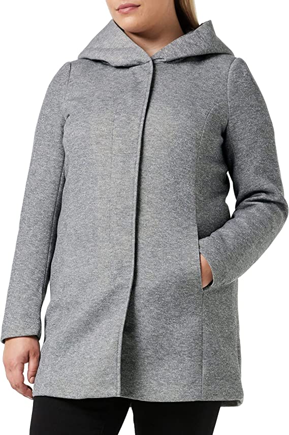 Light grey ladies coat shop
