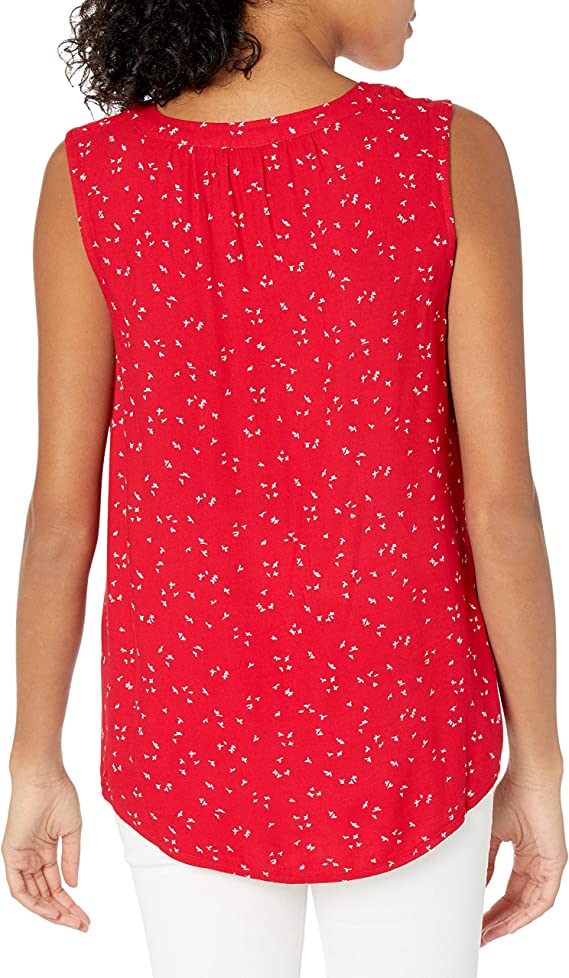 Black Women's Sleeveless Woven Shirt - AE Store | Women's Tops and Blouses