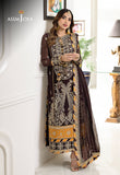 Asim Jofa Brown & Mustard, Chiffon, organza Jhilmil Collection Online Shopping