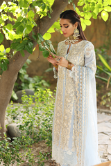 Manara By Kahf Gulmeena Summer Luxury Lawn 2022 Online Shopping