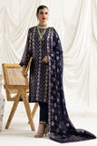 Alizeh 01A-Aireen(Navy Blue) Dua Chiffon Collection Online Shopping