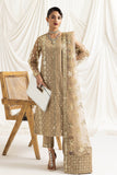 Alizeh 01B-Aireen(Ivory Beige) Dua Chiffon Collection Online Shopping