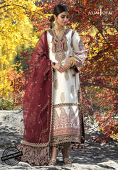 Ajsl-04 Asim Jofa Online Luxury Lawn 