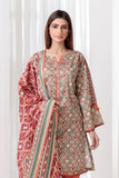 Bonanza Satrangi Beige Lawn Suit Ask223p37 Eid Pret 2022 Online Shopping
