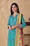 Bonanza Satrangi Teal Khaddar (AWO223P01B) Winter Collection 2022 Online Shopping