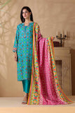 Bonanza Satrangi Teal Khaddar (AWO223P01B) Winter Collection 2022 Online Shopping