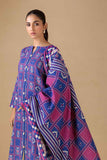 Bonanza Satrangi Blue Khaddar (AWO223P07A) Winter Collection 2022 Online Shopping