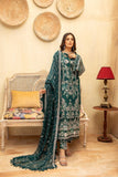Emerald Green Adan Libas Lamore Organza 2021