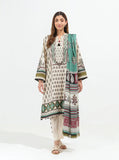 Nostalgic Beige-printed-3p BeechTree Online Summer Lawn 2022