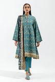 Beechtree Cerulean Glow-Printed-2P-Khaddar Winter Collection Online Shopping