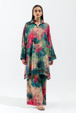 Beechtree  Retro Glint-Printed-2P-Linen Winter Fall Collection Online Shopping