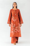 Beechtree Scarlet Sage-Embroidered-2P-Cambric Winter Collection Online Shopping