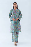 Beechtree Aqua Haze-Printed-2P-Cambric Winter Collection Online Shopping