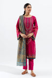 Beechtree Vivid Magenta-Embroidered-3P Lawn Eid Edit Vol 2 2022 Online Shopping