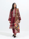 BT3W21U37 Maroon BeechTree Winter Shawl 2021