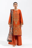 Beechtree Tangerine Sage-Embroidered-3P-Multi Naps Winter Collection Online Shopping