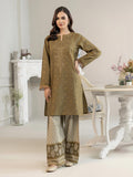 Lime Light 2 Piece Winter Cotton Suit-Embroidered Winter Collection Online Shopping