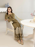 Lime Light 2 Piece Winter Cotton Suit-Embroidered Winter Collection Online Shopping