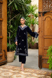 Dhanak DA-1863 Navy Blue Velvet Vol 2 Online Shopping