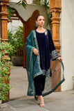 Dhanak DA-2275 Navy Blue Velvet Vol 2 Online Shopping