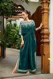 Dhanak DA-1866 Green  Velvet Vol 2 Online Shopping