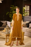 Dhanak DL-0282 Mustard 3pcs Velvet Vol 2 Online Shopping