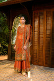 Dhanak HF-3001 RUST 3Pcs Couture Online Shopping