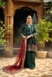 Dhanak HF-3008 DARK GREEN 3Pcs Couture Online Shopping
