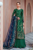 Maria B Emerald Green CST-711 Sateen Collection Online Shopping