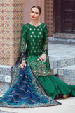 Maria B Emerald Green CST-711 Sateen Collection Online Shopping