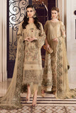 Maria B Beige CST-712 Sateen Collection Online Shopping
