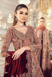 Maria B Salmon Pink BD-2701 Wedding Collection Online Shopping