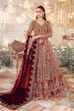 Maria B Salmon Pink BD-2701 Wedding Collection Online Shopping