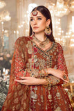 Maria B Maroon BD-2705 Wedding Collection Online Shopping