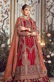 Maria B Maroon BD-2708 Wedding Collection Online Shopping