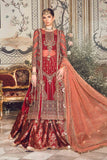 Maria B Maroon BD-2708 Wedding Collection Online Shopping