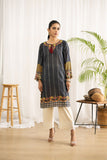 Dhanak DC-0416 Grey Embroidered Kurta Casual Cotton Prets 2022 Online Shopping