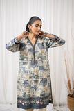 Dhanak DC-0417 Blue Embroidered Kurta Casual Cotton Prets 2022 Online Shopping