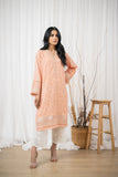 Dhanak DC-0430 Peach Embroidered Kurta Casual Cotton Prets 2022 Online Shopping