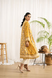 Dhanak DC-0436 Mustard Embroidered Kurta Casual Cotton Prets 2022 Online Shopping