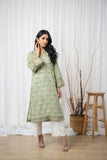 Dhanak DC-0437 Green Embroidered Kurta Casual Cotton Prets 2022 Online Shopping