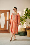 Dhanak DC 2091 Yellow 2pcs Embroidered Kurta With Trouser Festive Eid RTW 2022 Online Shopping