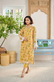 Dhanak DC 2093 L Grey 2pcs Embroidered Kurta With Trouser Festive Eid RTW 2022 Online Shopping