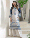 Dhanak DC-2238 Off-white  Soie Luxury Silk Tunics Online Shopping