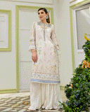 Dhanak DC-2239 Off-white  Soie Luxury Silk Tunics Online Shopping