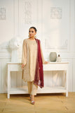 Dhanak DL 0180 Beige 3pcs Eid Edits 2022 Online Shopping